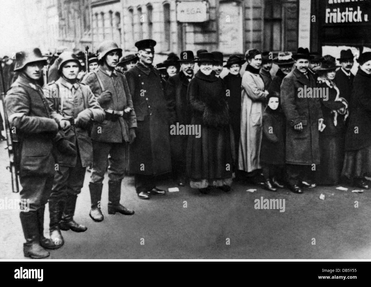 events, German Revolution 1918 1919, election for National Stock