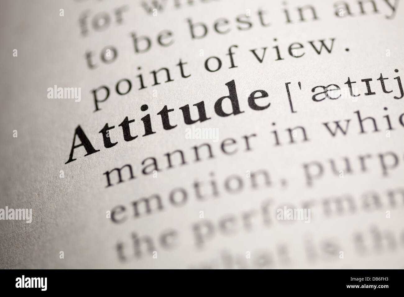 Attitude essay explain in