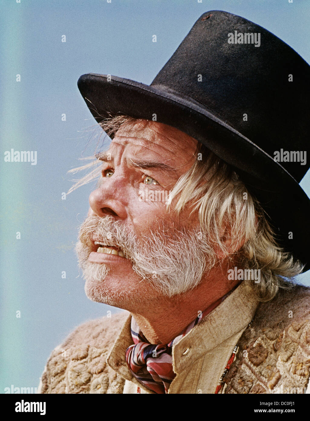 1960s 1969 MUSICAL WESTERN FILM PAINT YOUR WAGON ACTOR LEE MARVIN Stock
