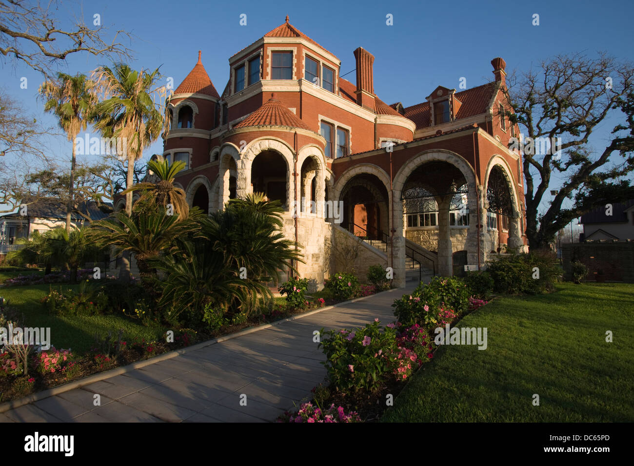 MOODY MANSION MUSEUM BROADWAY GALVESTON TEXAS USA Stock Photo, Royalty