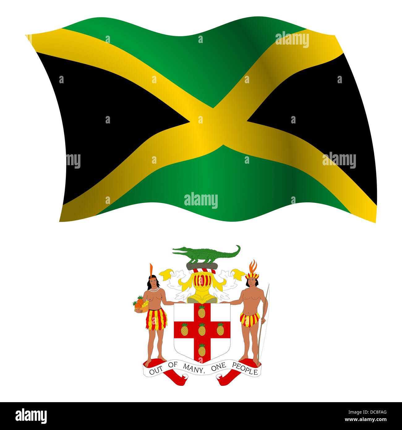 Jamaica Coat Of Arms Hi Res Stock Photography And Images Alamy