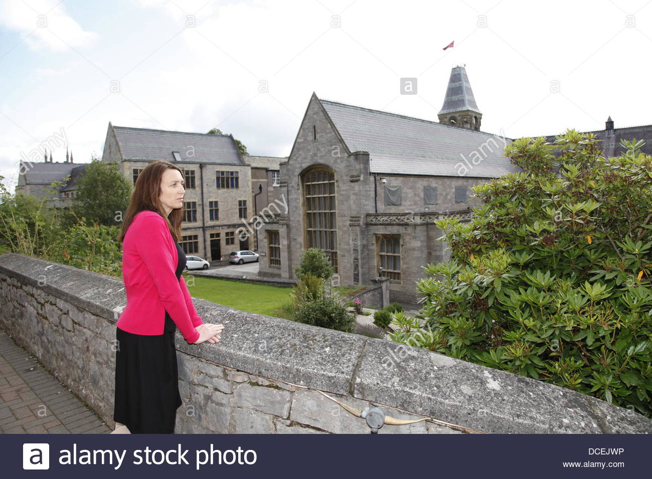 Howell's School, Denbigh, UK. 15 August 2013. Howell's School trustee