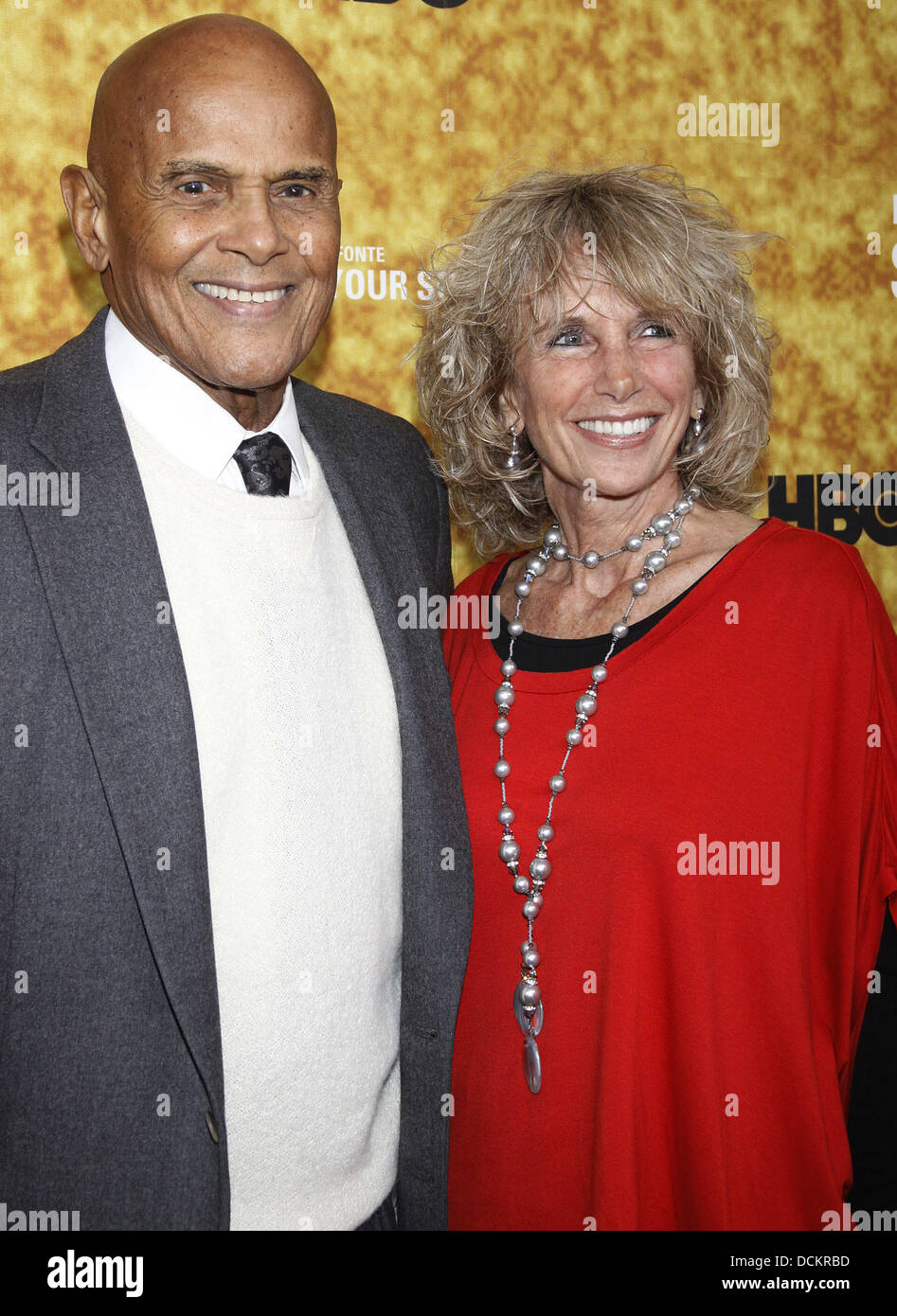 Harry Belafonte and Pamela Frank Premiere of the HBO documentary Stock