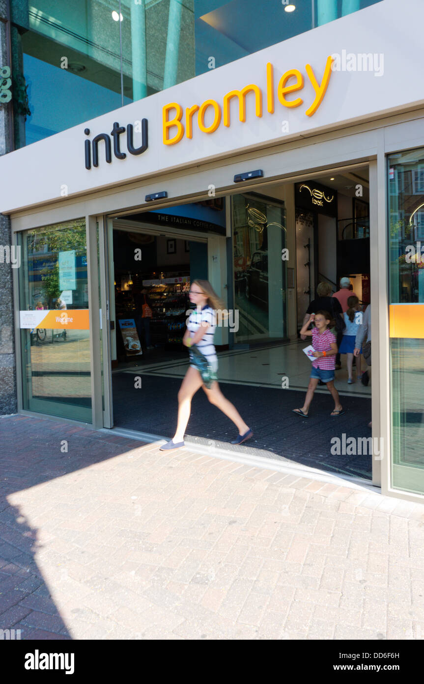 The Glades shopping centre in Bromley has been rebranded as Intu Stock