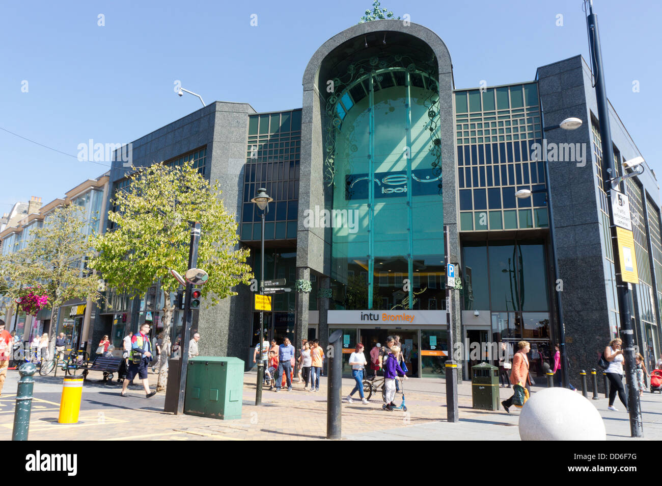 The Glades shopping centre in Bromley has been rebranded as Intu Stock