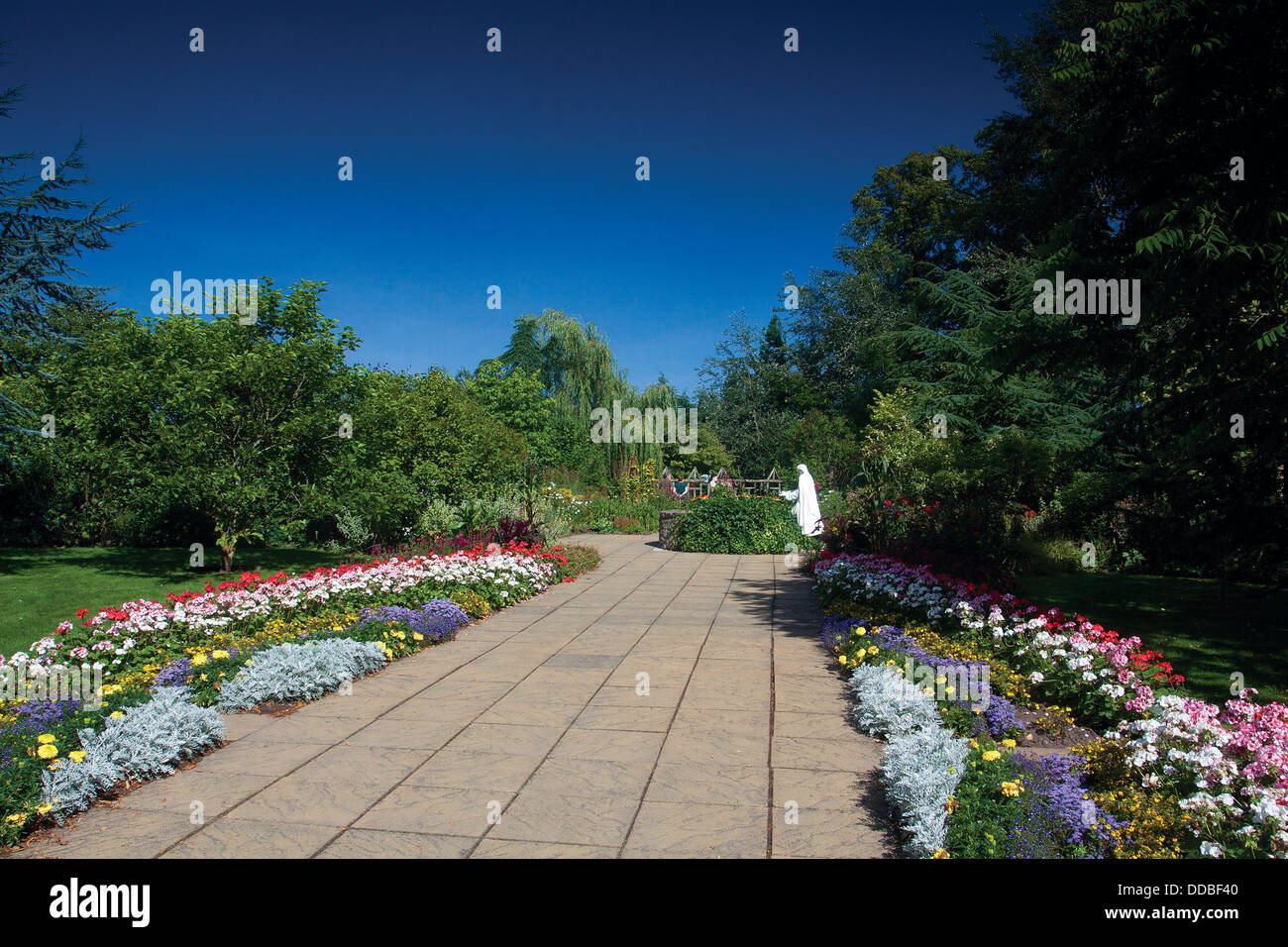 The Biblical Garden, Elgin Cathedral, Elgin, Moray Stock Photo