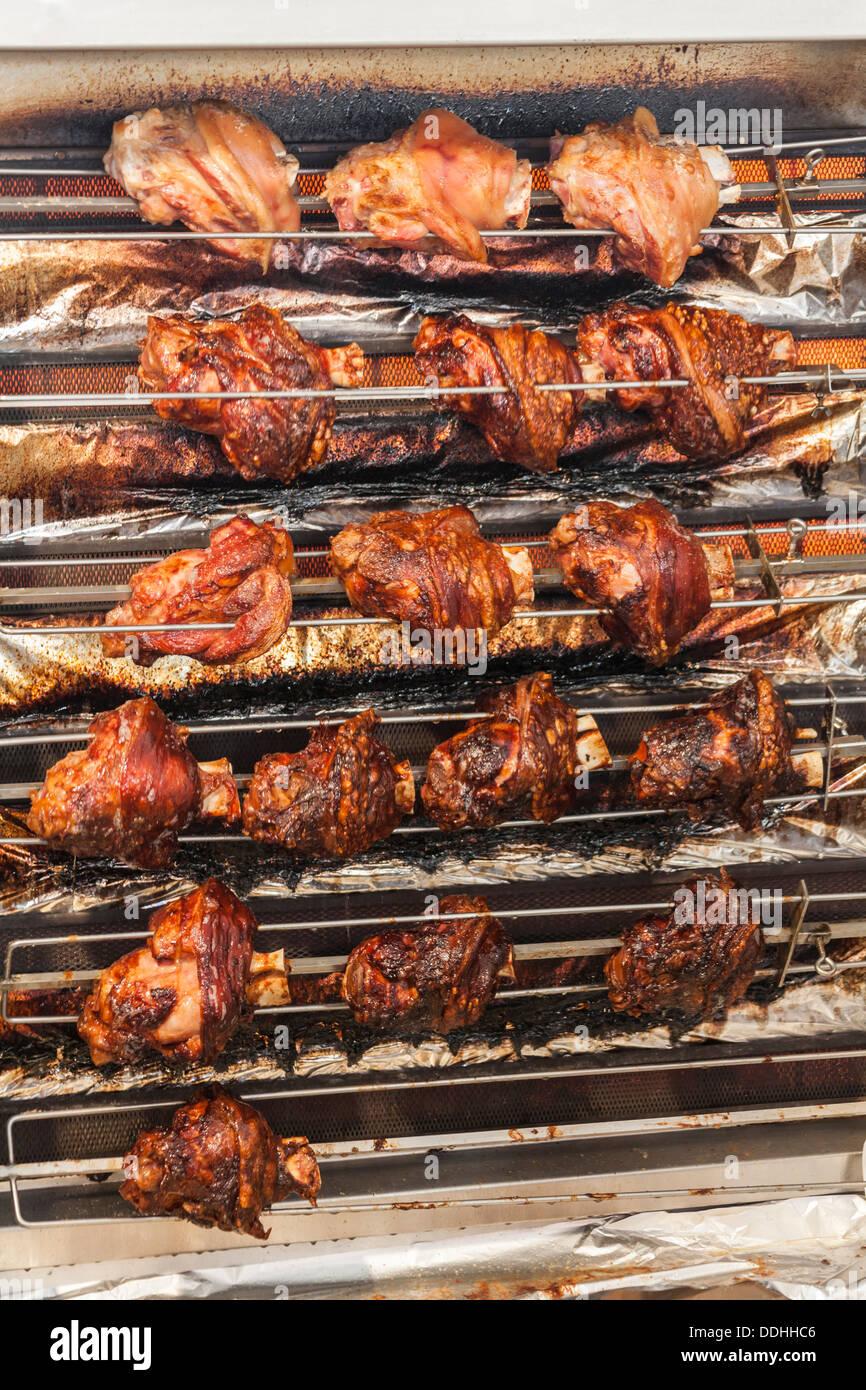 Germany, Baden Wuerttemberg, Laupheim, Knuckles Of Pork, Close Up Stockfoto, Lizenzfreies Bild ...