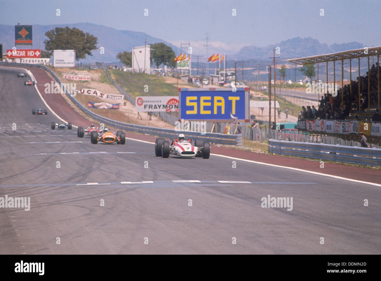 Spanish Grand Prix Jarama Madrid Artist Unknown Stock Photo