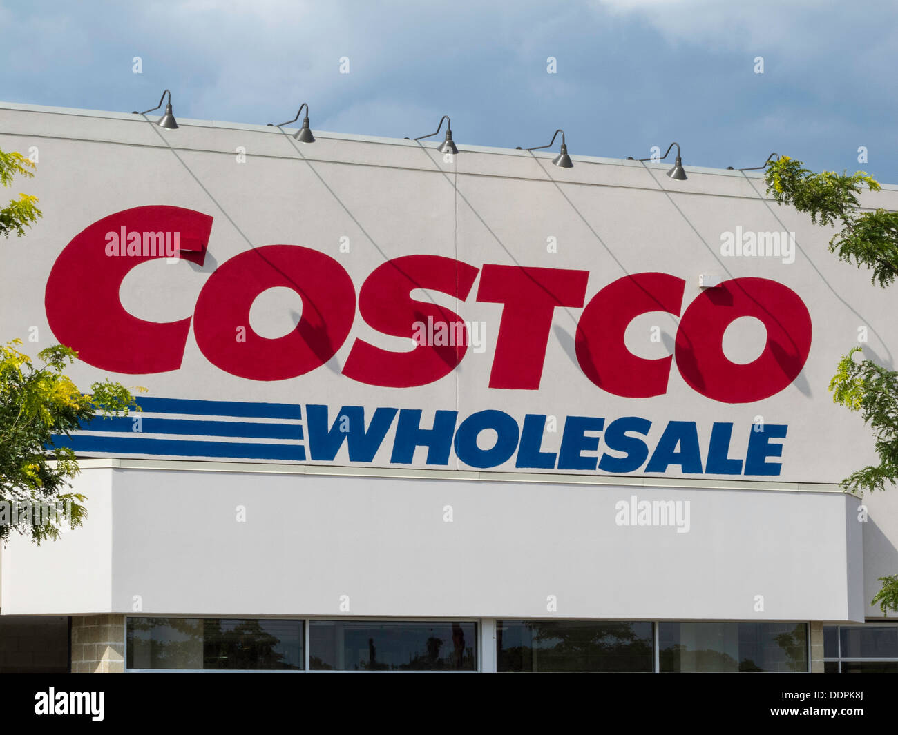 Costco Wholesale Warehouse Store USA Stock Photo, Royalty Free Image