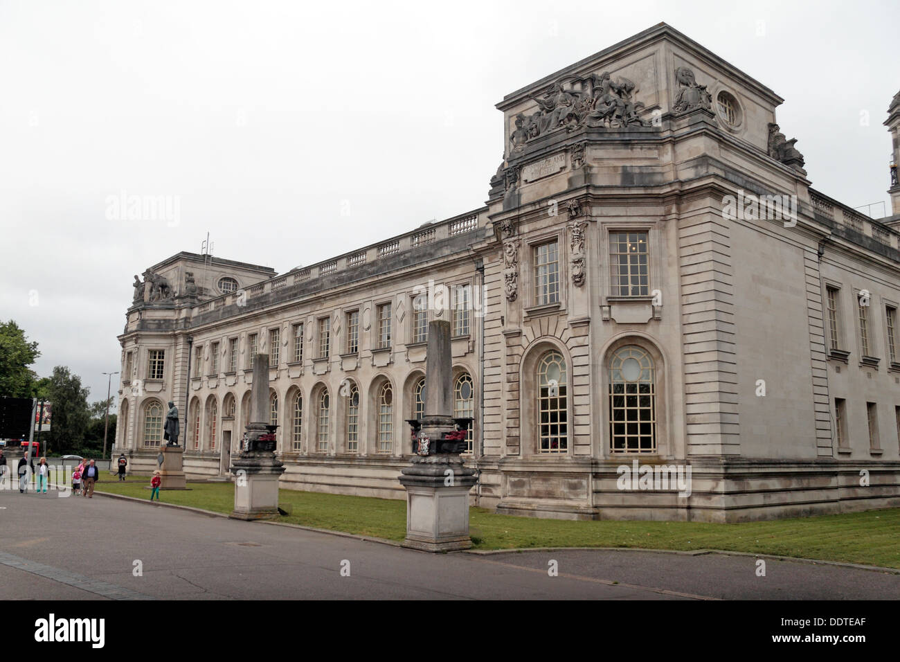 Cardiff Crown Court Law Courts, Cardiff, South CF10 3PG Stock Photo, Royalty Free