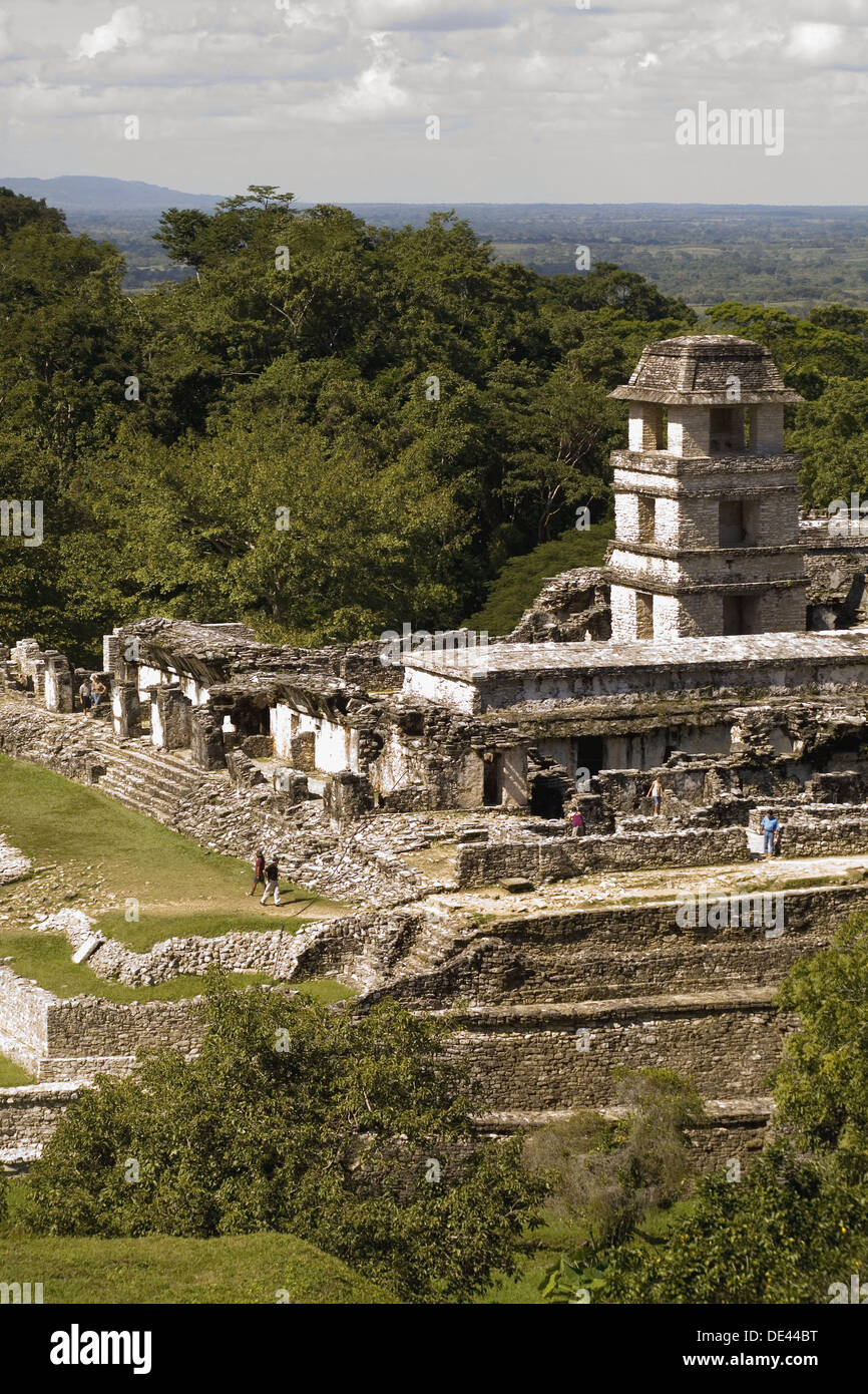 Clásico Tardío 600 900 d C Desde el templo de la Cruz Palacio