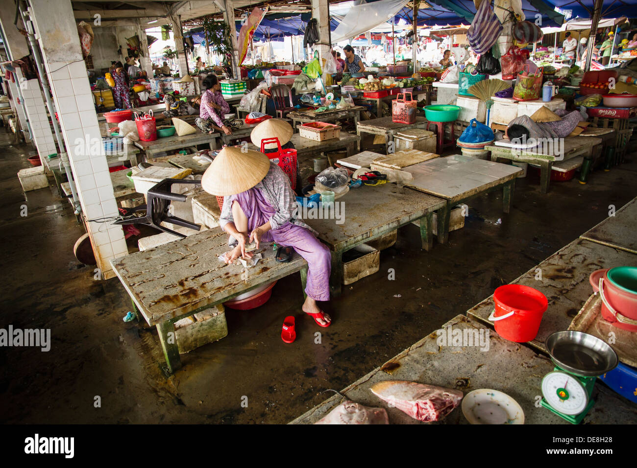 Stock Photo - Vietnam, Hoi An, Food market