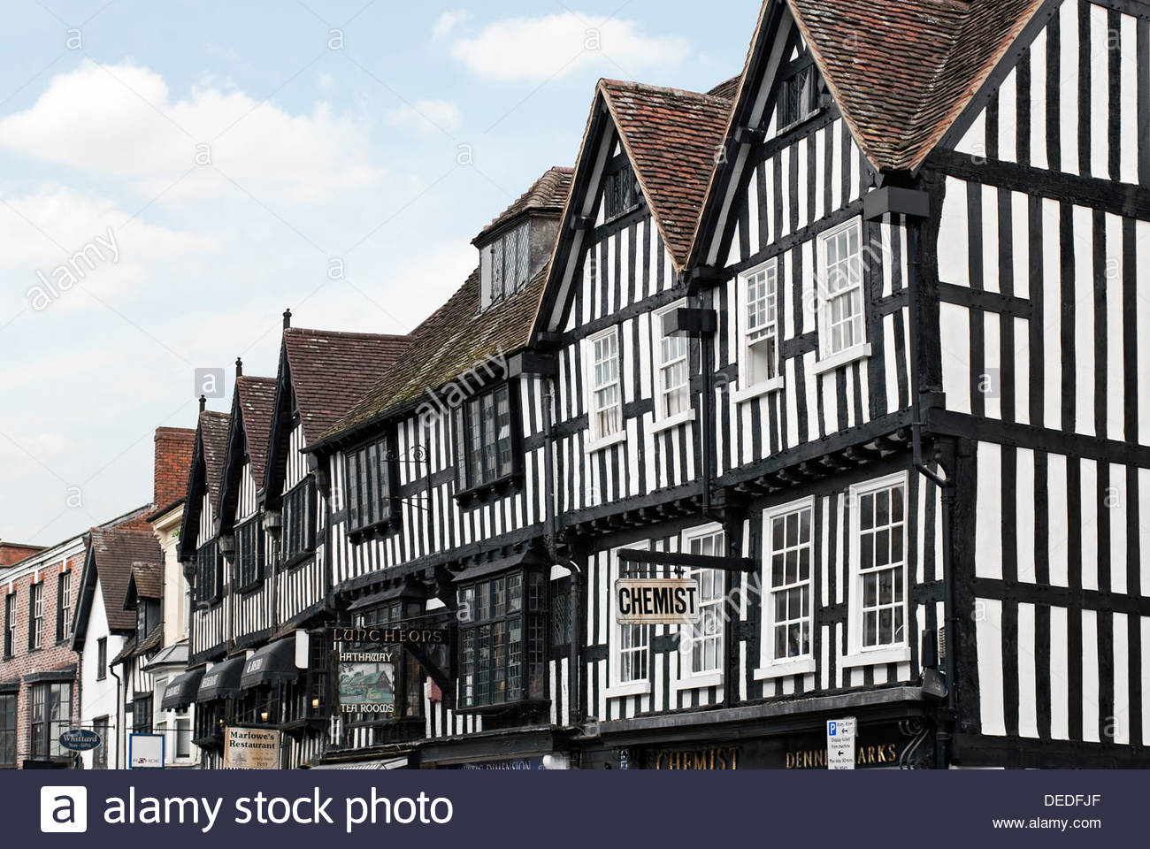 Tudor Architecture tudor architecture stratford shakespeare stock photos & tudor Tudor Architecture tudor architecture stratford shakespeare stock photos & tudor