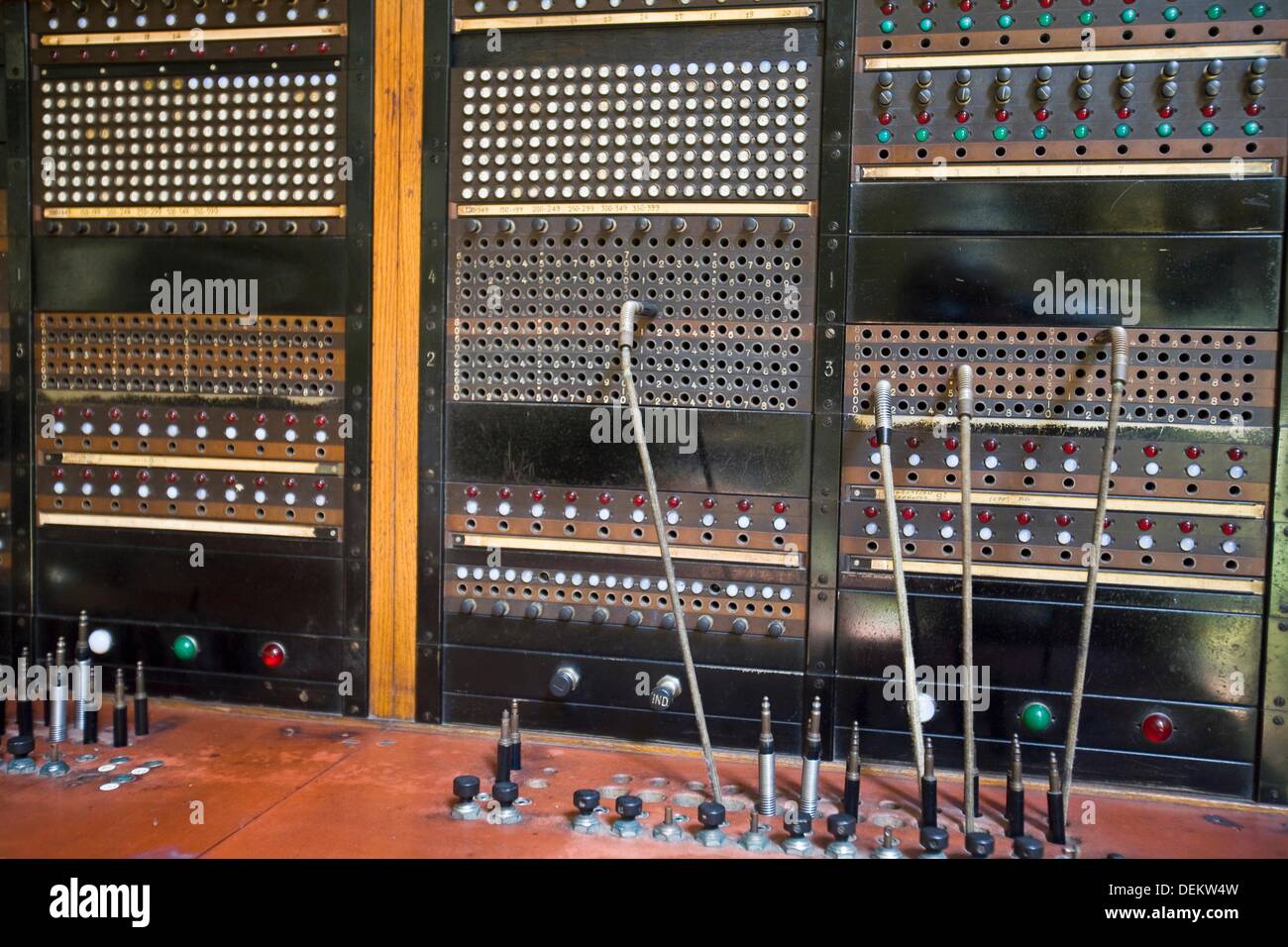 Old fashioned Switchboard Stock Photo, Royalty Free Image 60673113 Alamy
