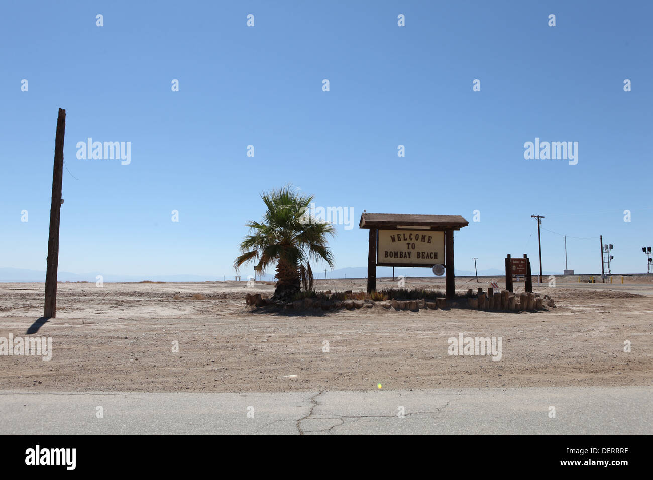 Toxic Lake Called Salton Sea Located Near Coachella Valley In