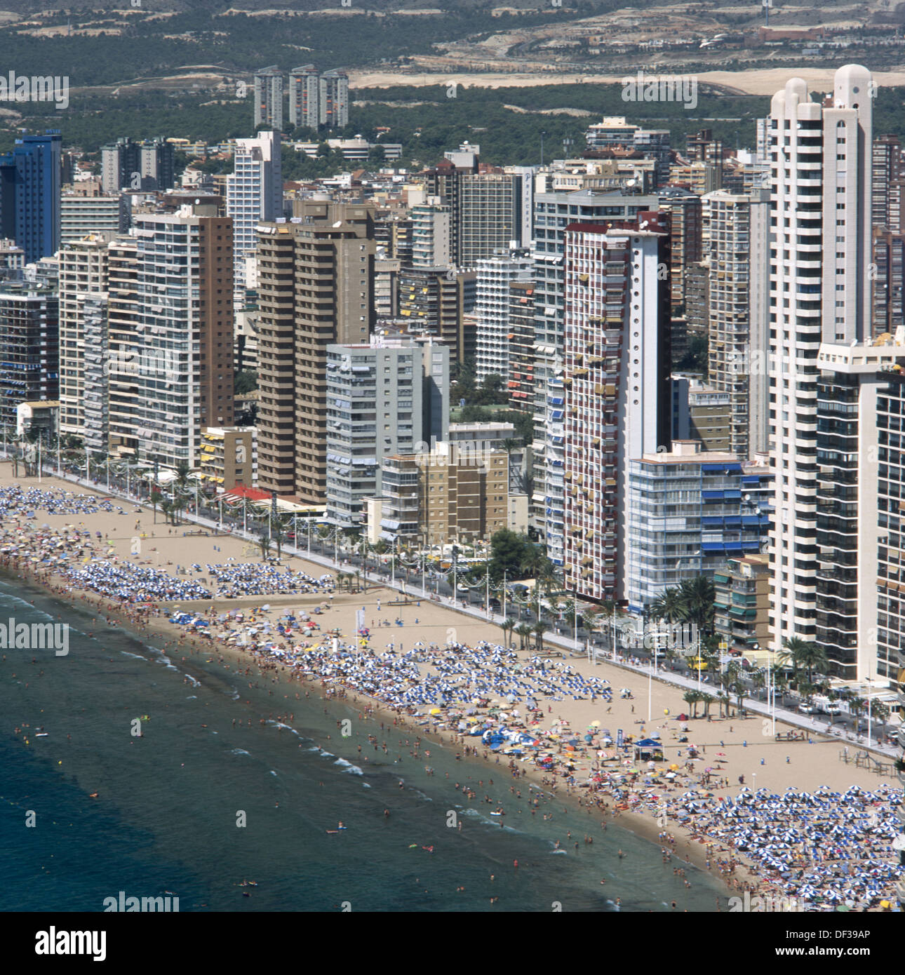 Benidorm. Alicante province. Comunidad Valenciana. Spain Stock Photo, Royalty Free Image Benidorm. Alicante province. Comunidad Valenciana. Spain Stock Photo, Royalty Free Image