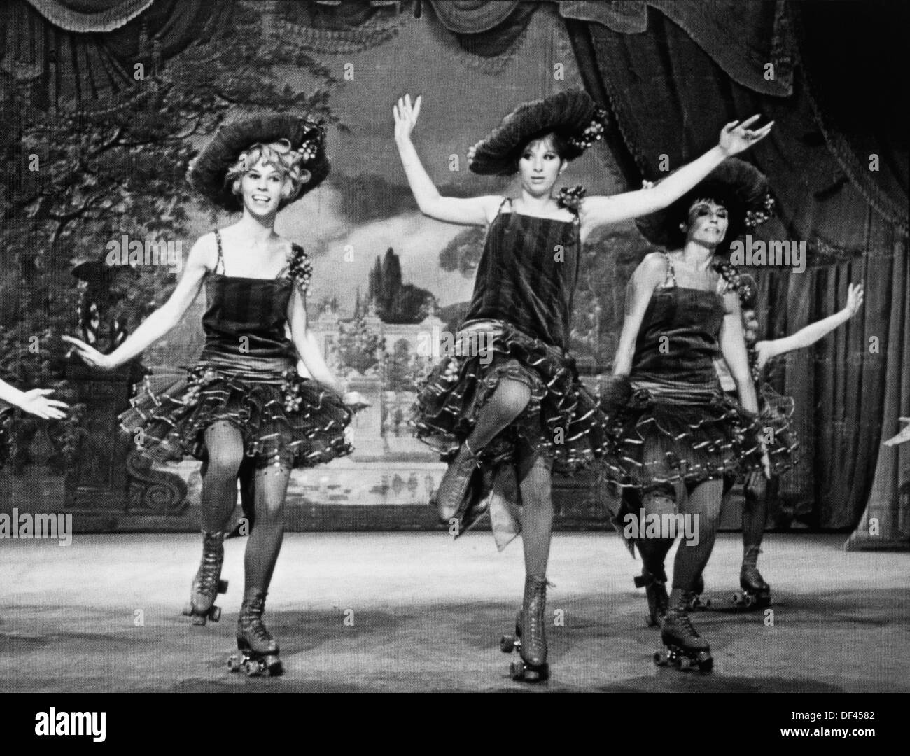 Barbara Streisand, OnSet of the Film, "Funny Girl", 1968 Stock Photo