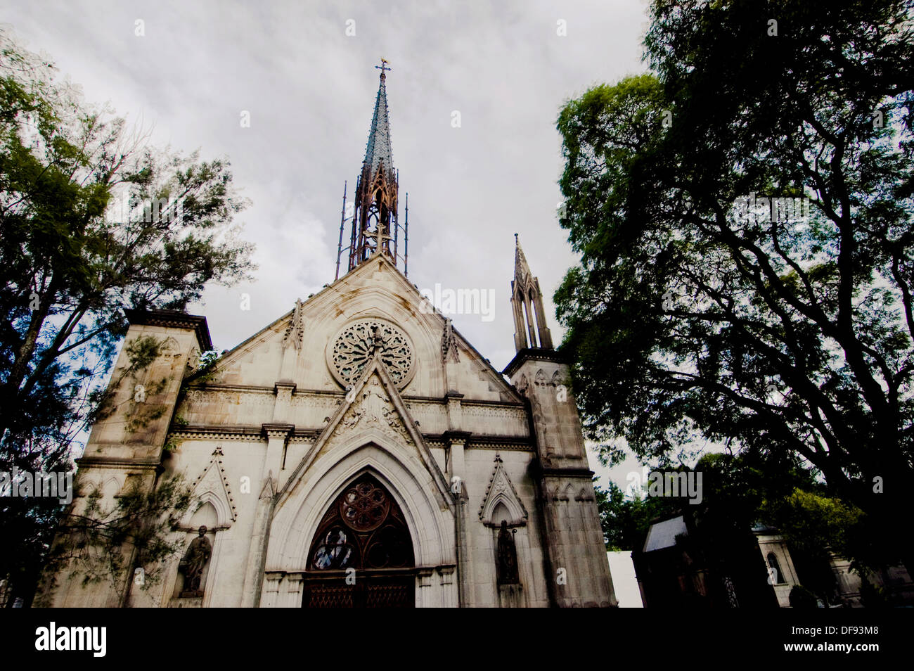 Panteon Frances Ciudad de Mexico Stock Photo, Royalty Free Image