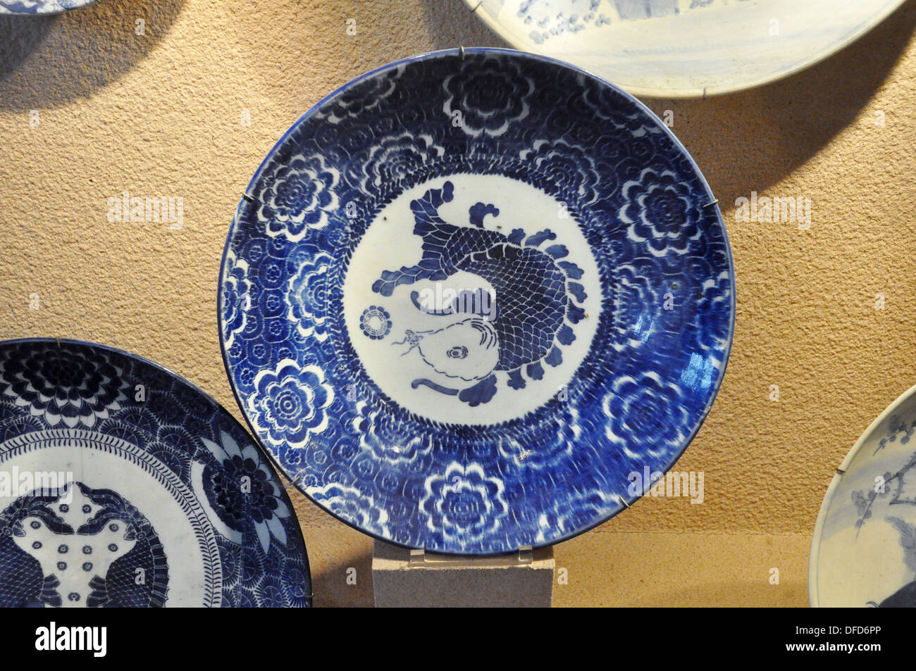 Malacca Malaysia Old Dishes At The History And Ethnography Museum