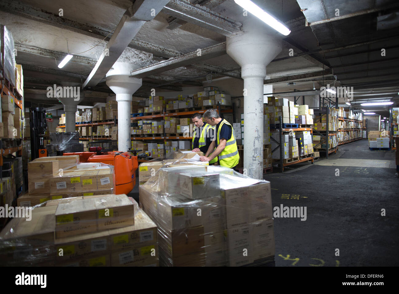 Octavian Vaults, Corsham Cellars a fine wine storage facility on the