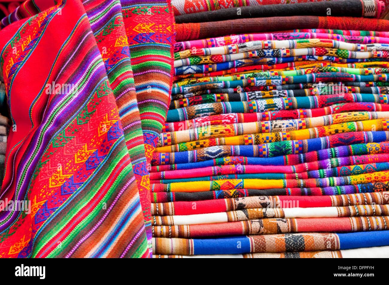Closeup Of Colorful Blankets And Textiles In The Street Markets Of - Closeup Of Colorful Blankets And Textiles In The Street Markets Of Pisacurubamba Valley Peru South America closeup of colorful blankets and textiles in the street markets of - closeup of colorful blankets and textiles in the street markets of pisacurubamba valley peru south america