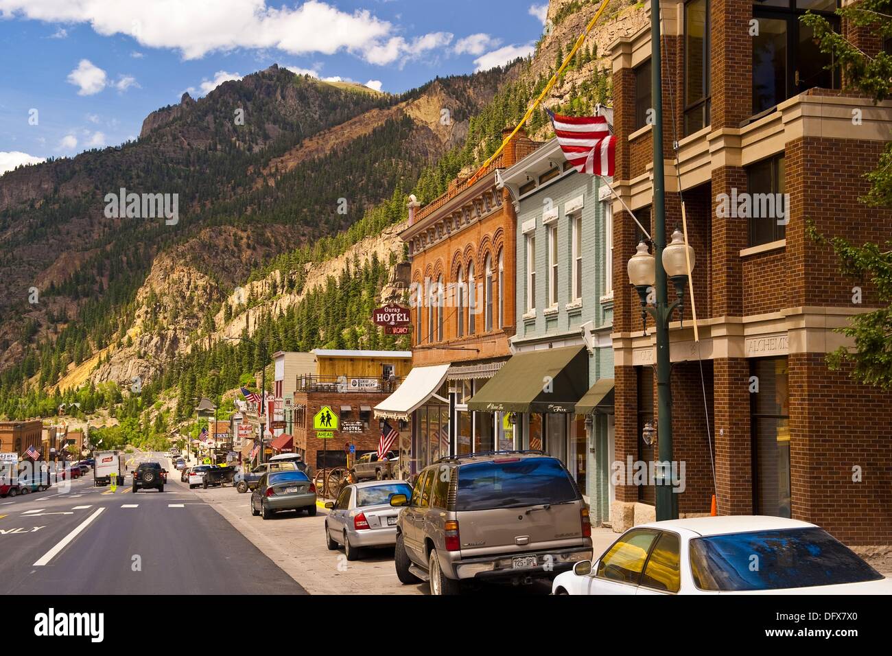 Main Street, Ouray, Colorado USA Stock Photo, Royalty Free Image 61427912 Alamy