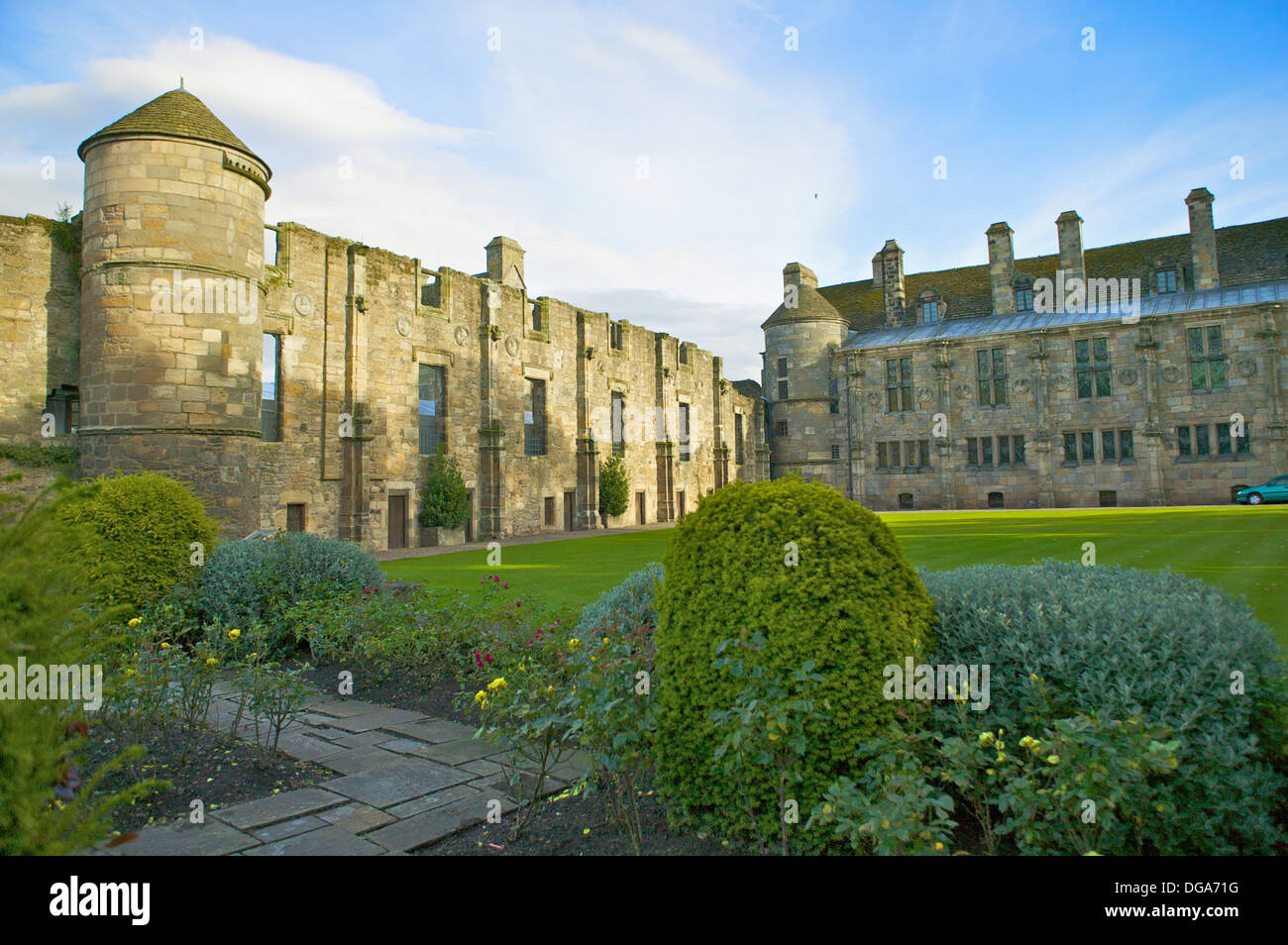 Falkland Palace, Falkland, Fife, Scotland, UK Stock Photo, Royalty Free
