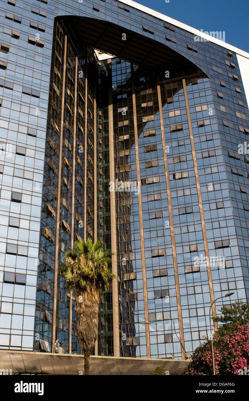 CBD buildings in city centre west nairobi kenya Stock Photo 61697064