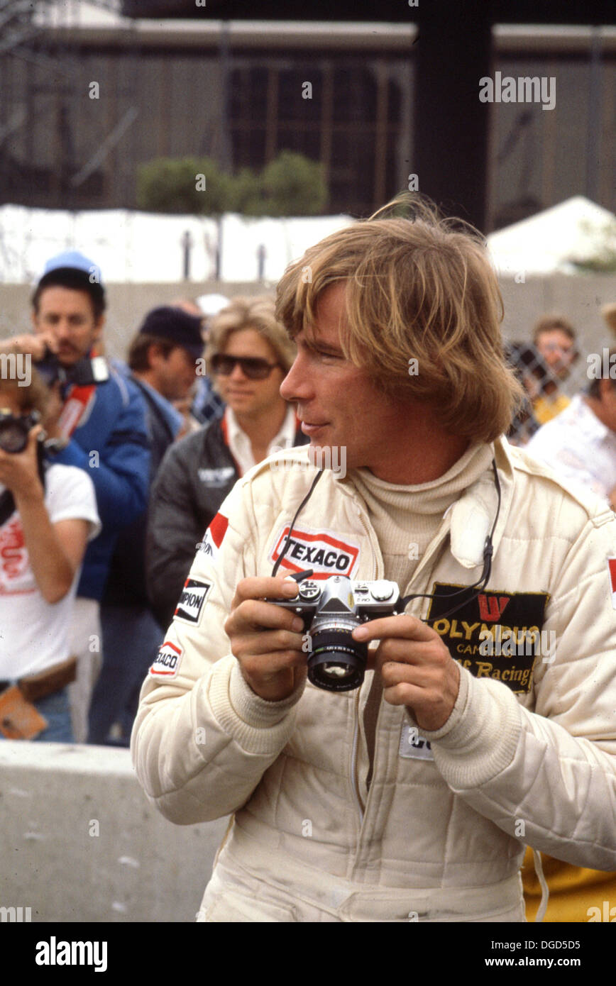 James Hunt, British racing driver who won the Formula 1 World Stock Photo, Royalty Free Image