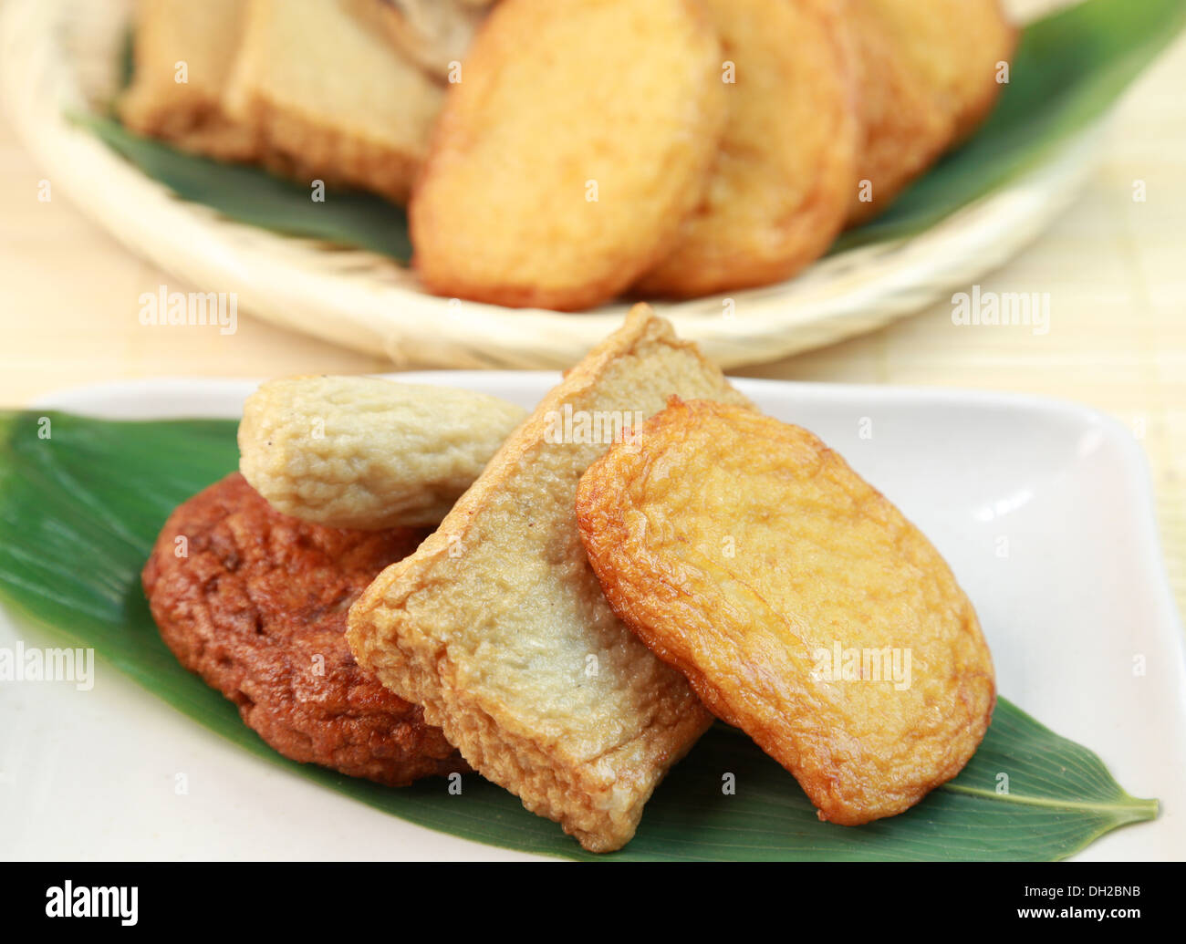 Satsuma Age Japanese Fried Fishcake Stock Photo Royalty Free Image