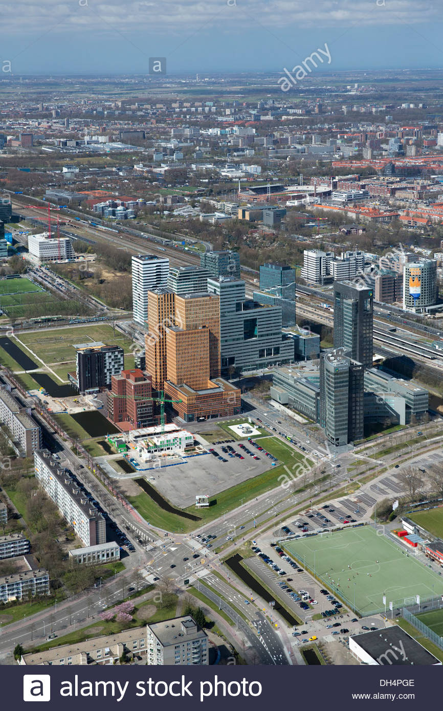 Netherlands, Amsterdam, Zuidas, CBD, Central Business, Financial Stock