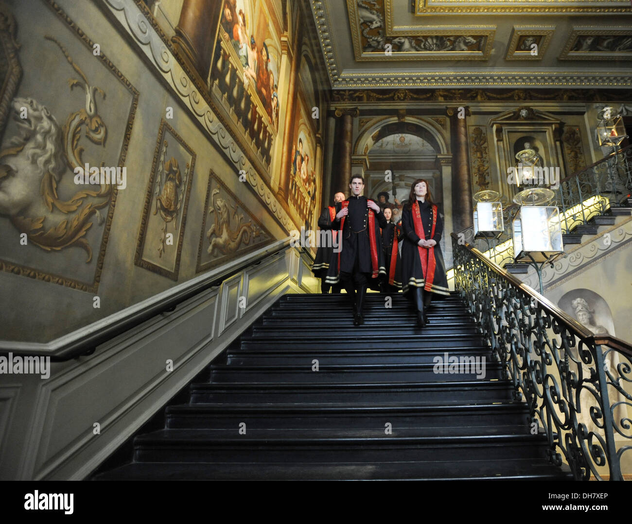 Victoria Revealed a new permanent exhibition at Kensington Palace Stock