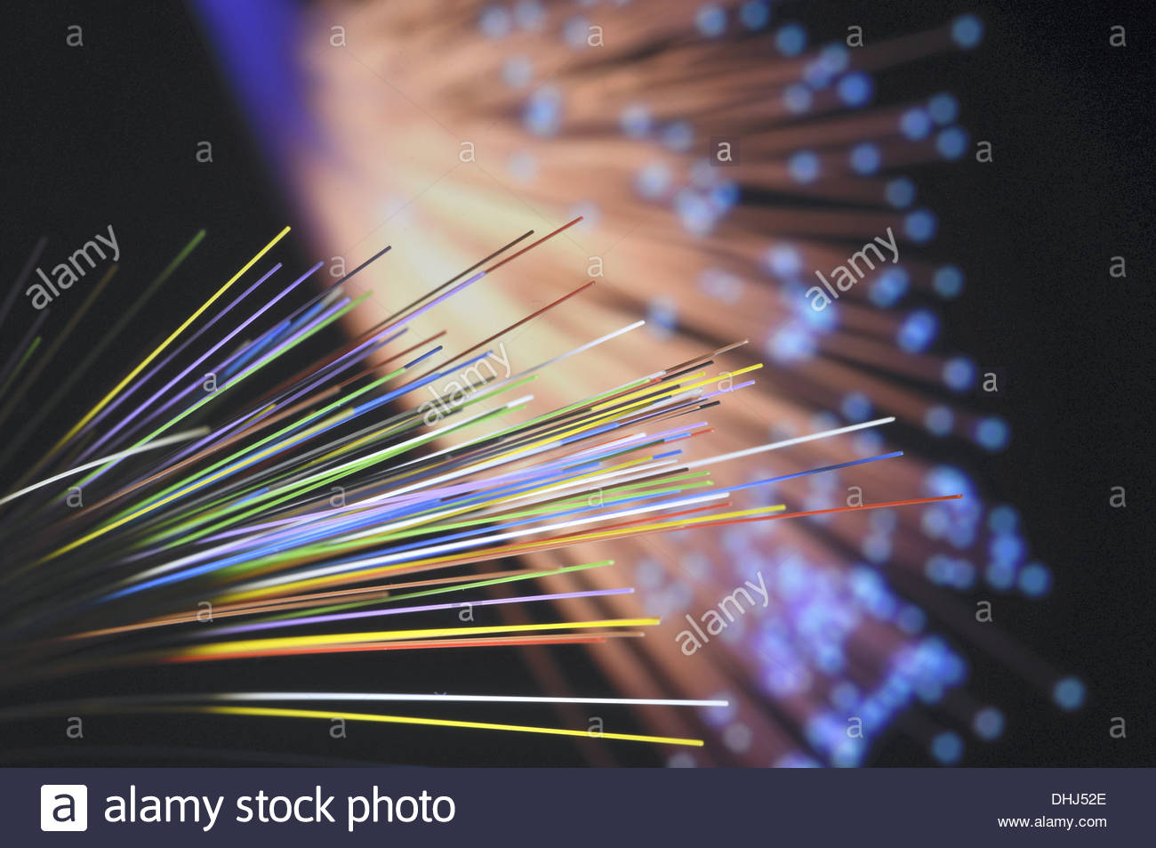Glasfaserkabel Stock Photo, Royalty Free Image: 62479382 - Alamy