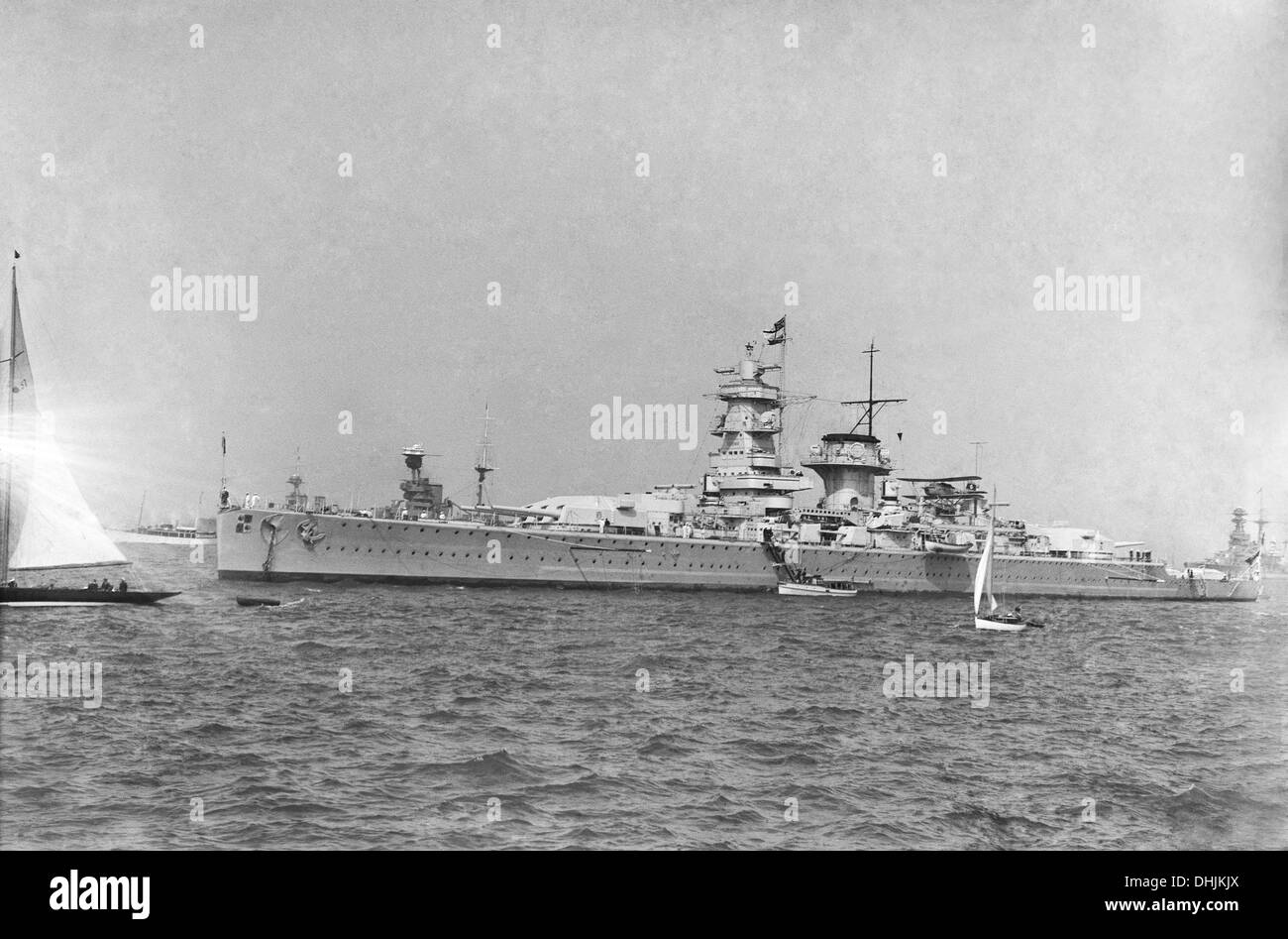 German pocket battleship 'Admiral Graf Spee', 1937. The 'Graf Spee