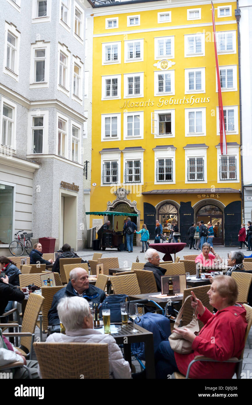 Mozart house, Salzburg Stock Photo, Royalty Free Image 62709114 Alamy