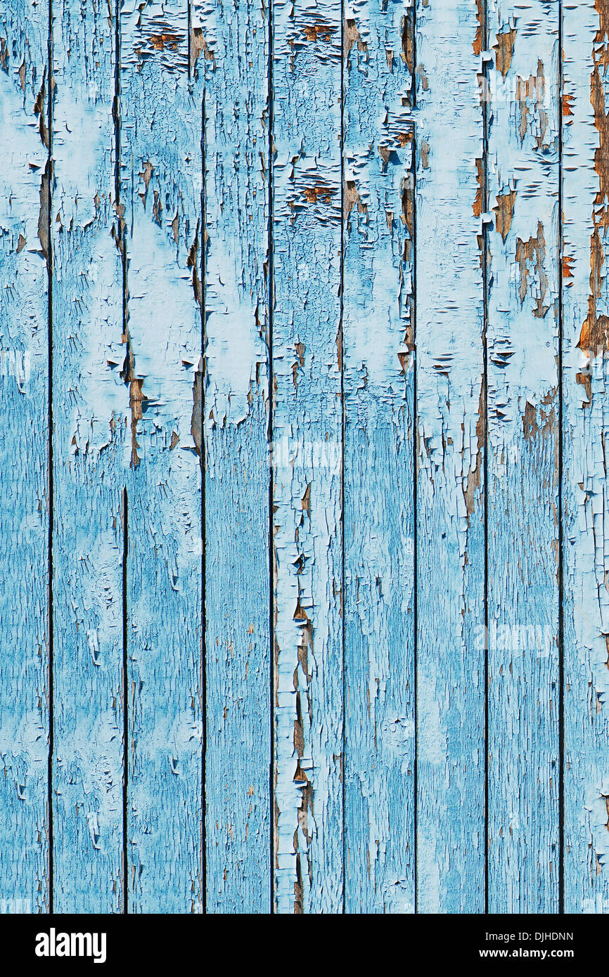 Old Blue Wood Plank Background Closeup Stock Photo Alamy