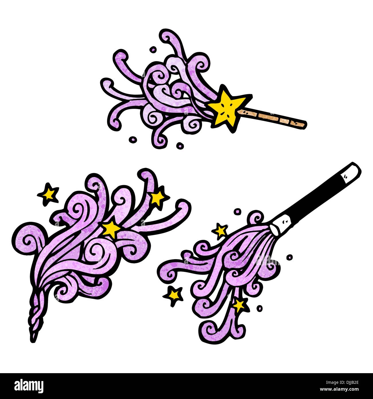 Magic wand cartoon