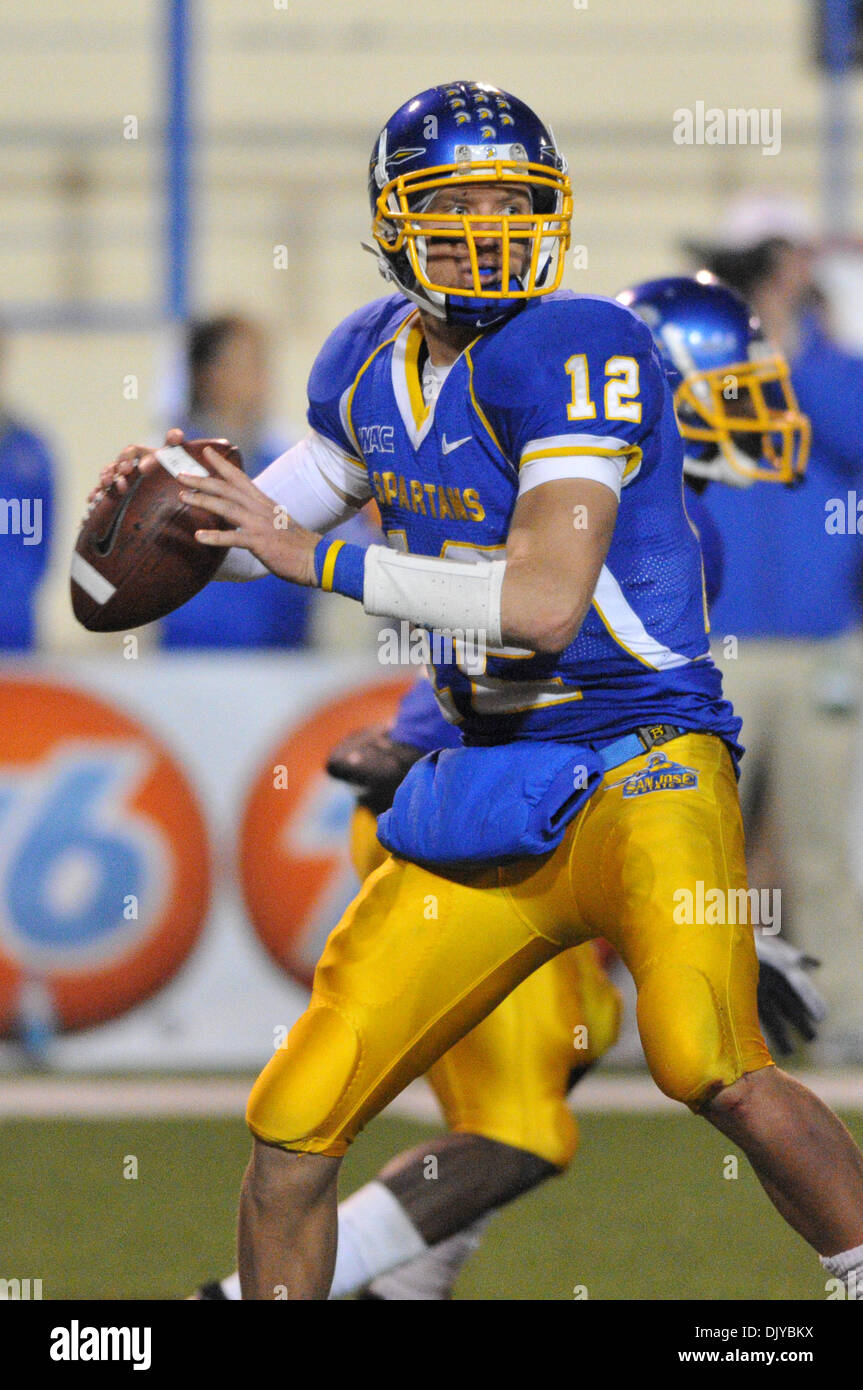 Nov. 27, 2010 San Jose, California, U.S. San Jose State Spartans