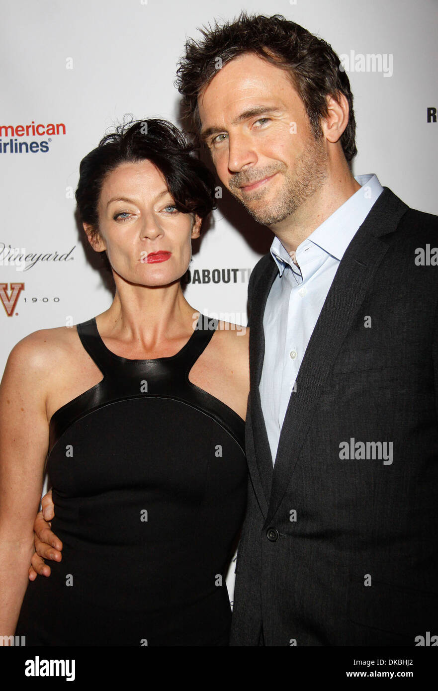 Jack Davenport with cool, beautiful, friendly, Wife Michelle Gomez 