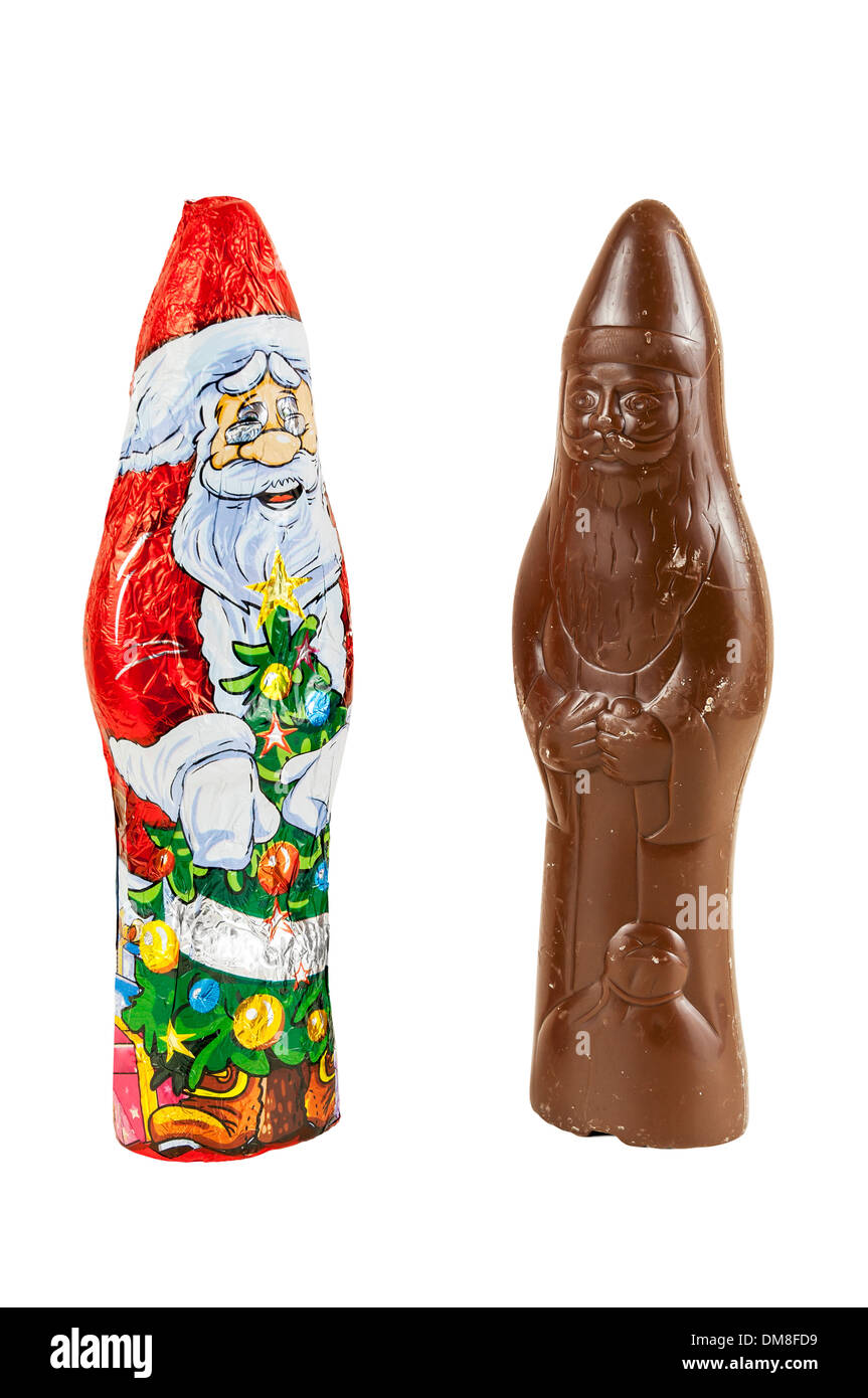 Chocolate santa