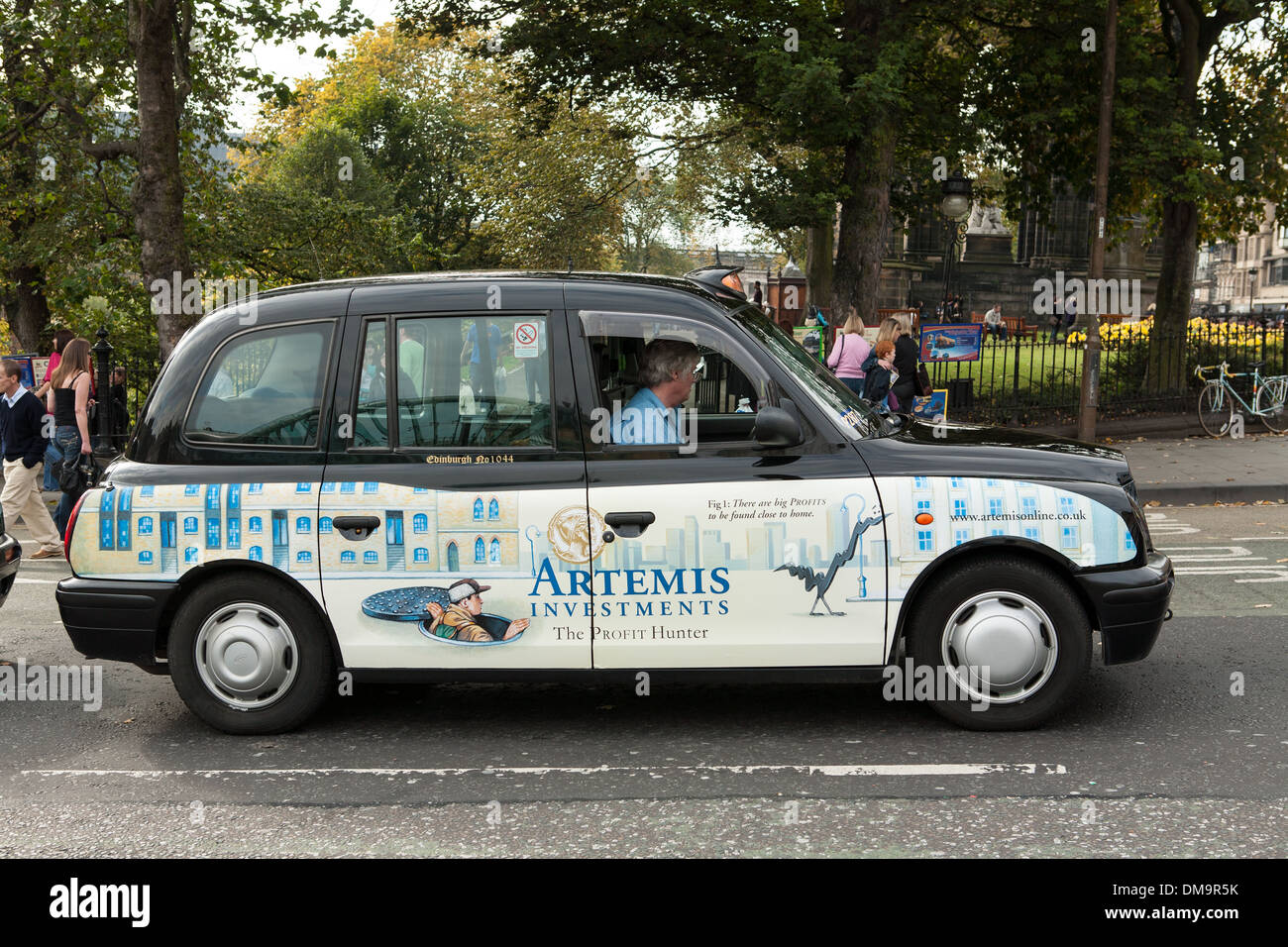 Taxi Transport, Edinburgh, Scotland Stock Photo, Royalty Free Image 64139983 Alamy