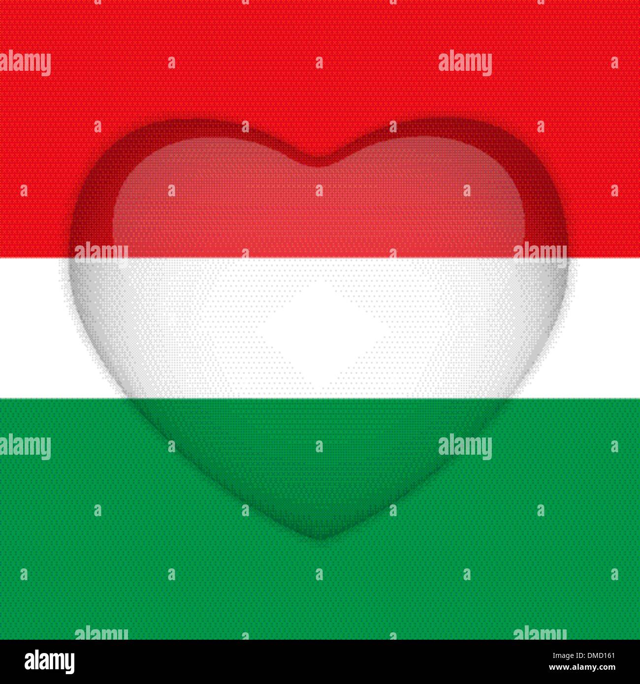 Hungary Flag Heart Hi Res Stock Photography And Images Alamy