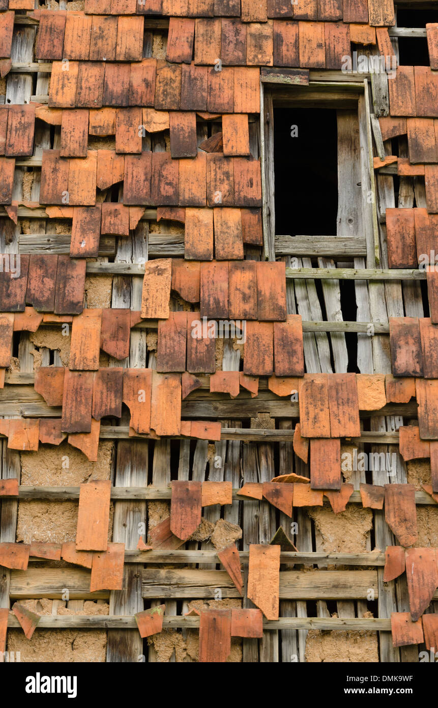 broken roof tile Stock Photo, Royalty Free Image 64349083 Alamy