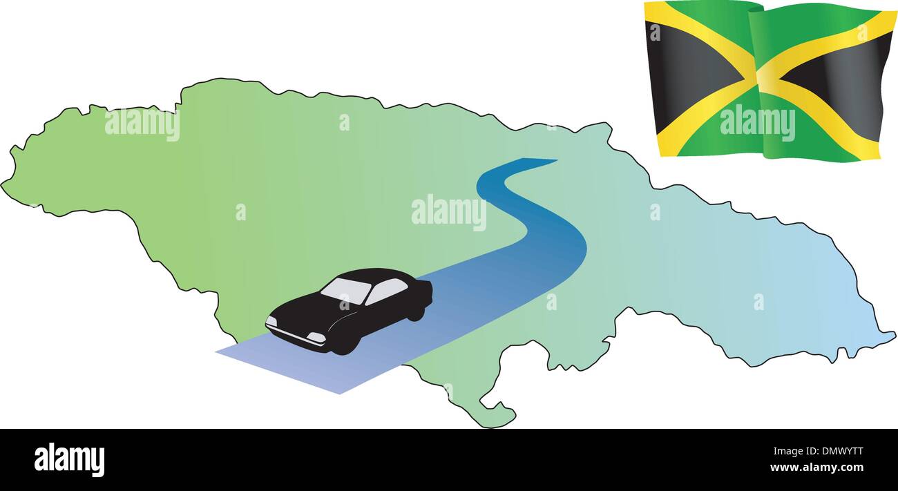 Jamaica Transport Stock Vector Images Alamy