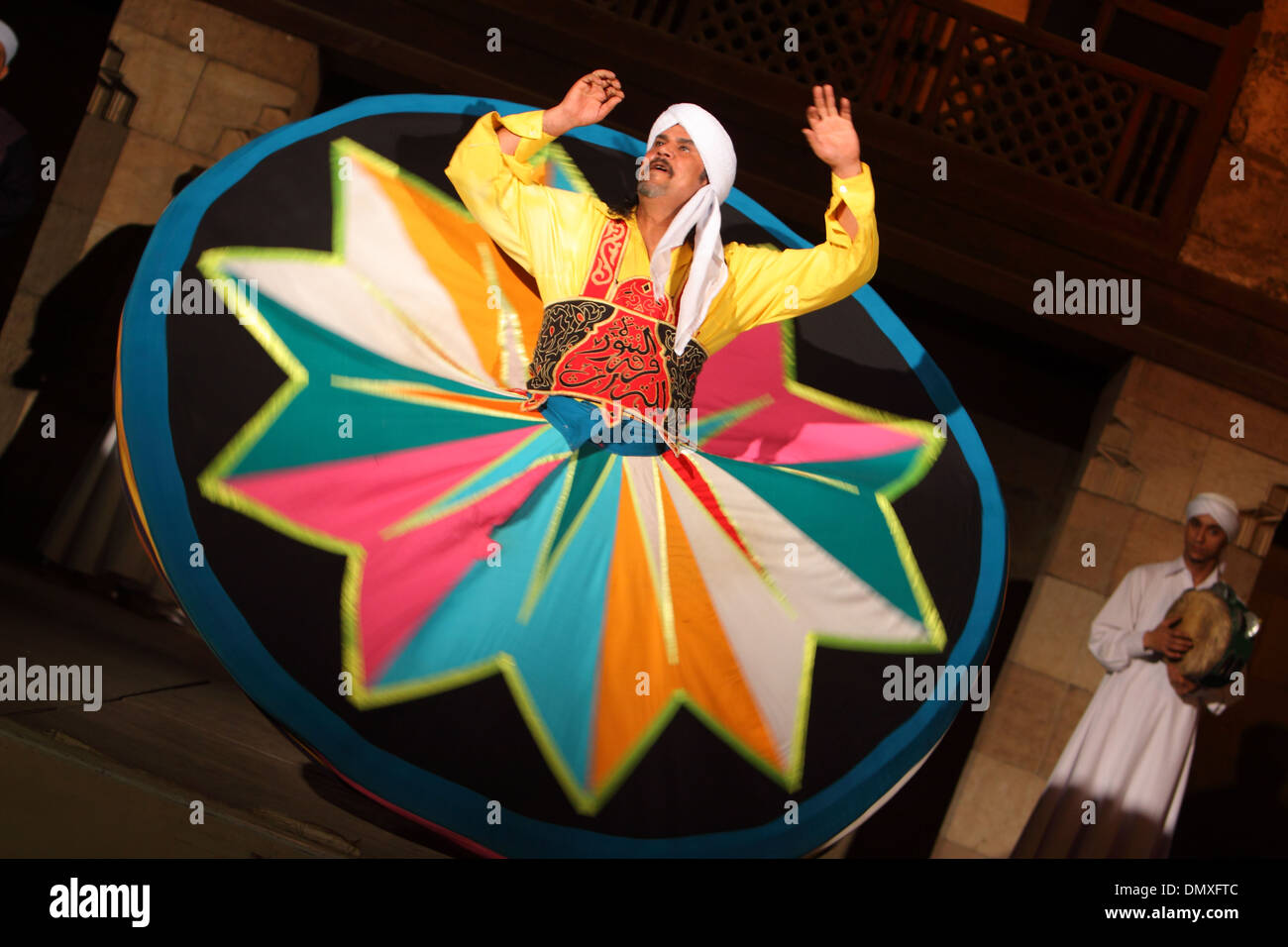 Tanoura Dance show Cairo Stock Photo, Royalty Free Image 64507420