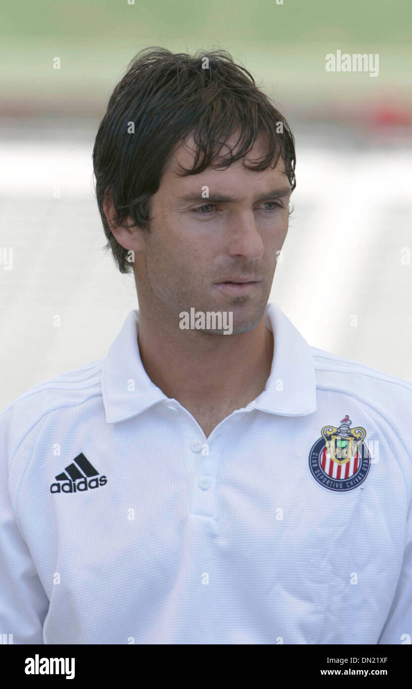Apr 13, 2006; Carson, CA, USA; Chivas USA player ANTE RAZOV talks to the media about the game against the Los Angeles Galaxy at the Home Depot Center this ... - apr-13-2006-carson-ca-usa-chivas-usa-player-ante-razov-talks-to-the-DN21XF