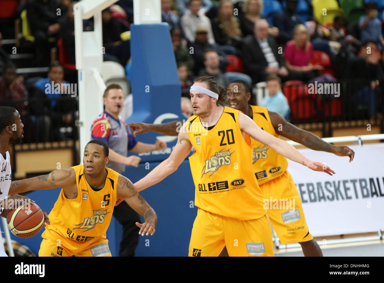 London, UK. 29th December 2013. British Basketball League, The London