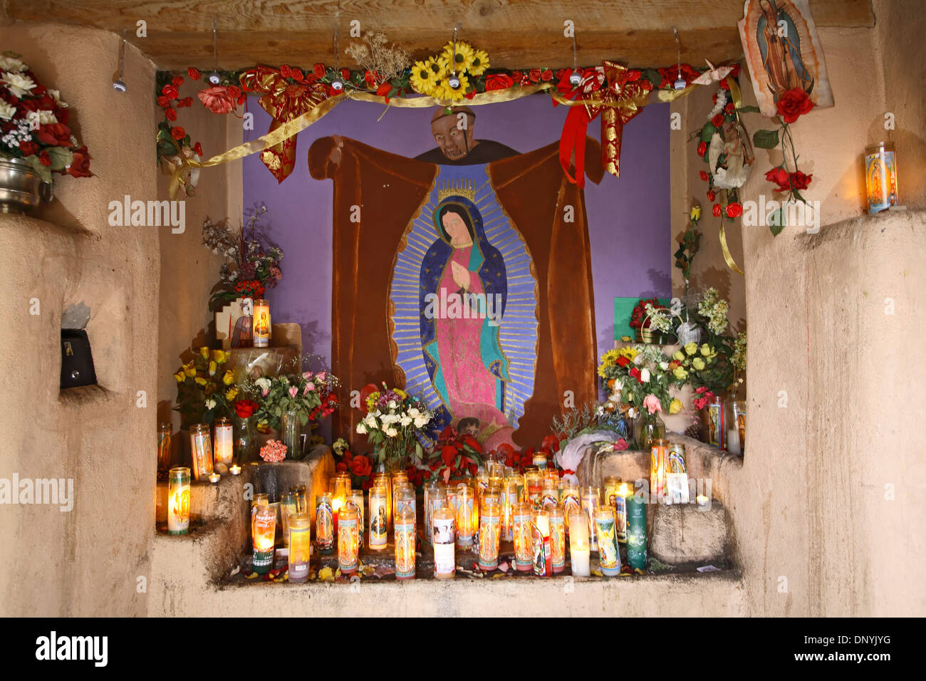 Our Lady of Guadalupe Chapel, Old Town Albuquerque, New Mexico USA