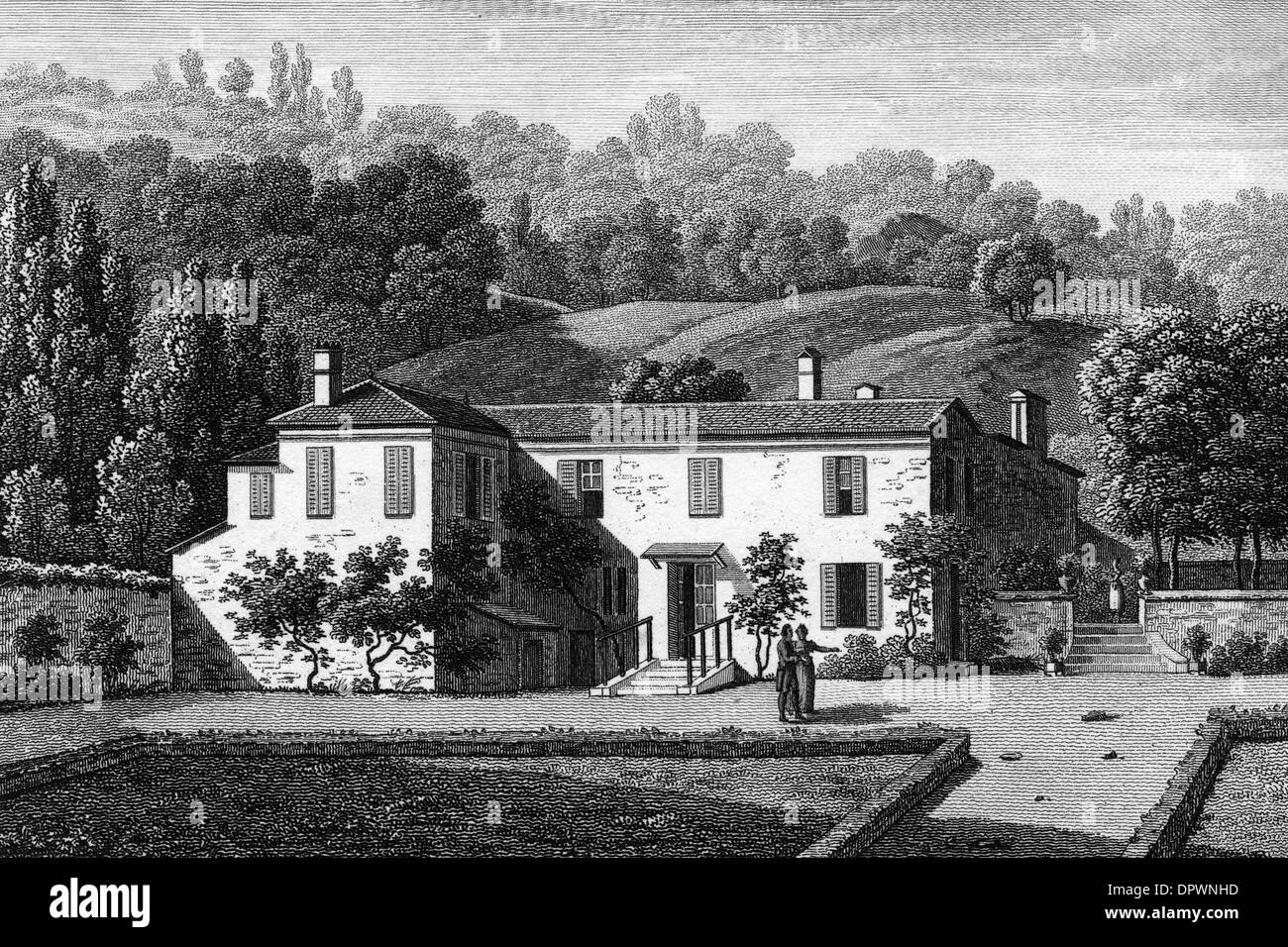 ROUSSEAU HOME ERMITAGE Stock Photo, Royalty Free Image 65719289 Alamy