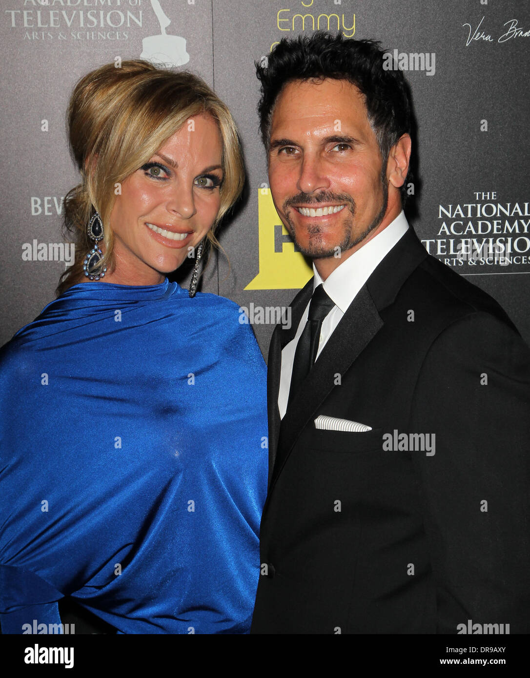 Don Diamont, Rachel Braun 39th Daytime Emmy Awards Beverly Hills Stock
